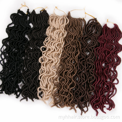 10 Pcs Body Wave curly 20 Inch 85 g/pack,24 strands/pack Synthetic Braiding Hair extensions Crochet Braid hair